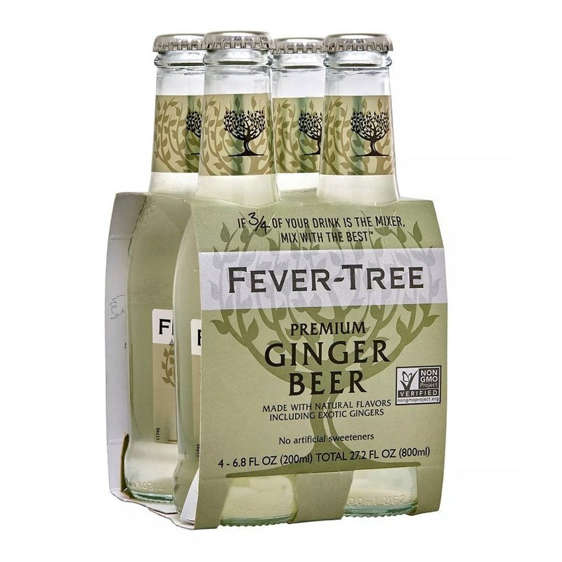 Fever-Tree Premium Ginger Beer 4-Pack - ForWhiskeyLovers.com