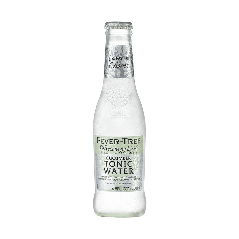 Fever-Tree Refreshingly Light Cucumber Tonic Water 4-Pack - ForWhiskeyLovers.com