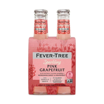 Fever Tree Sparkling Pink Grapefruit 4-Pack - ForWhiskeyLovers.com