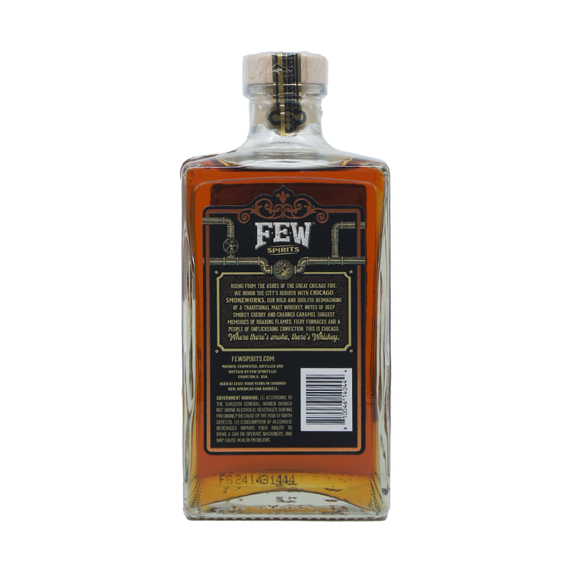 Few Spirits Chicago Smokeworks Whiskey - ForWhiskeyLovers.com