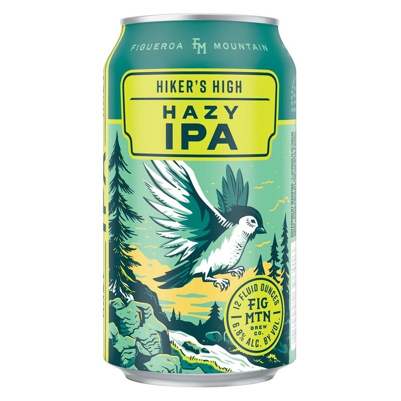 Figueroa Mountain Brew Co. Hiker's High Hazy IPA Beer 6-Pack - ForWhiskeyLovers.com