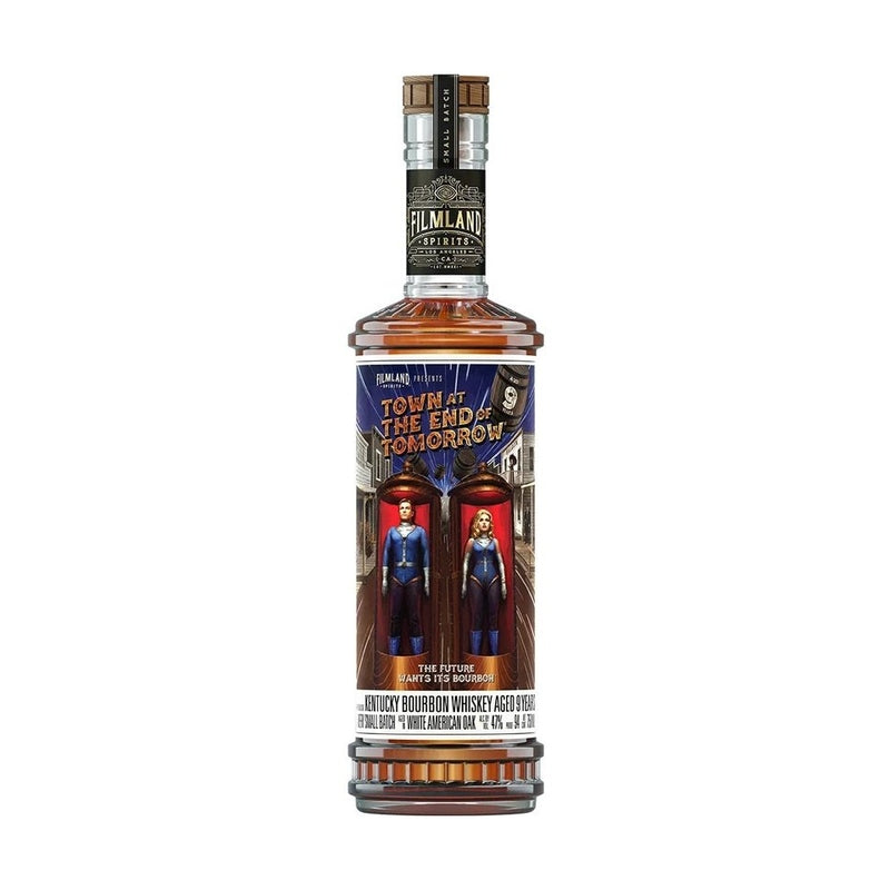 Filmland Spirits 9 Year Old 'Town At The End Of Tomorrow' Kentucky Bourbon Whiskey - ForWhiskeyLovers.com
