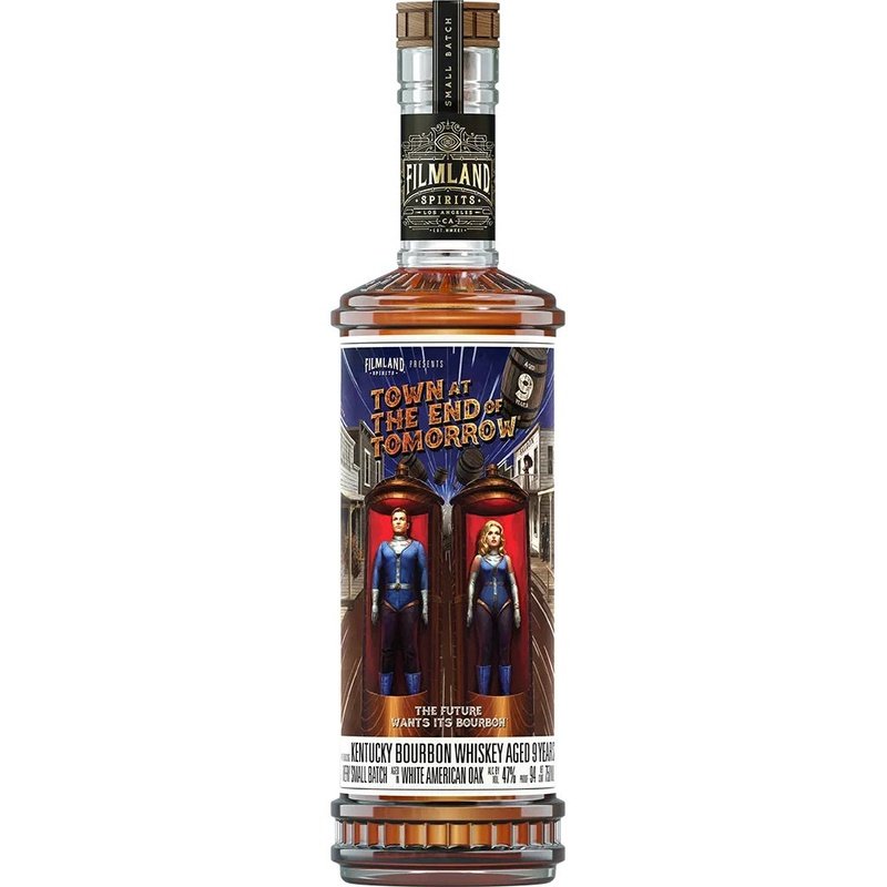 Filmland Spirits 9 Year Old 'Town At The End Of Tomorrow' Kentucky Bourbon Whiskey - ForWhiskeyLovers.com
