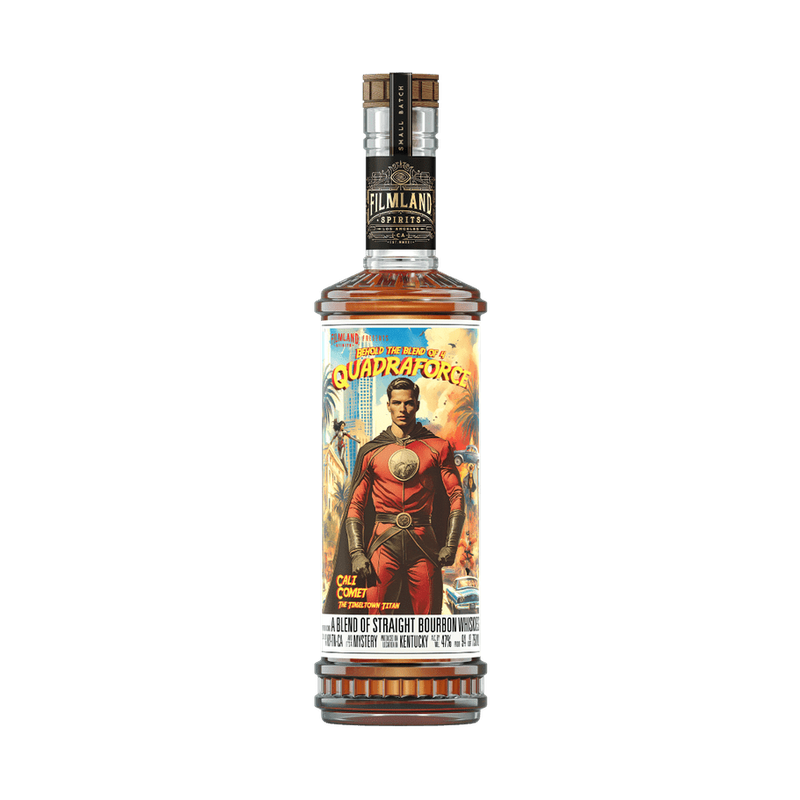 Filmland Spirits Quadraforce Bourbon - ForWhiskeyLovers.com