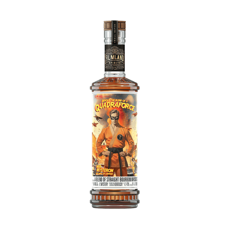 Filmland Spirits Quadraforce Bourbon - ForWhiskeyLovers.com