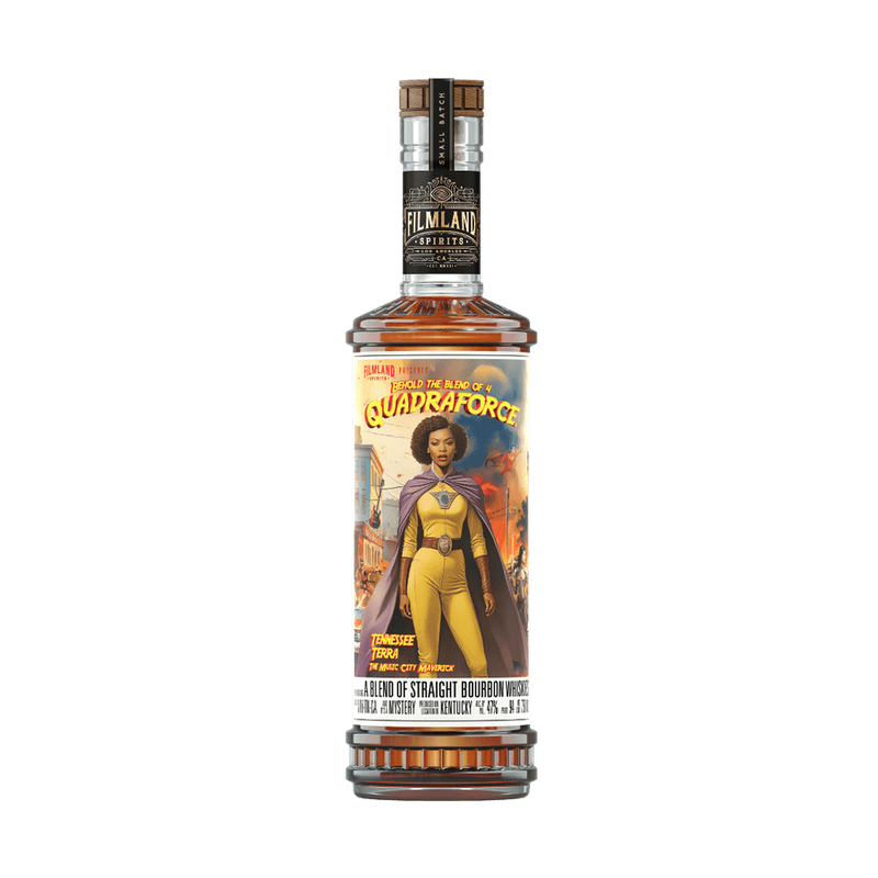 Filmland Spirits Quadraforce Bourbon - ForWhiskeyLovers.com