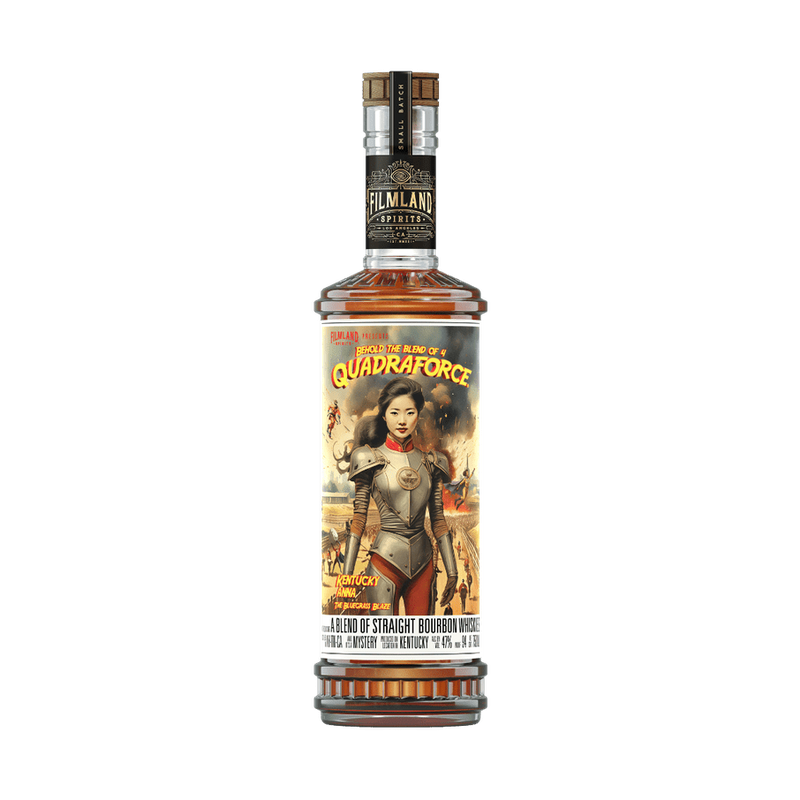 Filmland Spirits Quadraforce Bourbon - ForWhiskeyLovers.com