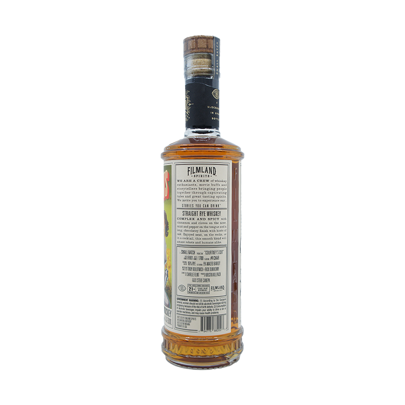 Filmland Spirits 'Ryes Of The Robots' Straight Rye Whiskey - ForWhiskeyLovers.com