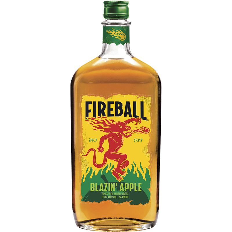 Fireball Blazin' Apple Apple Cinnamon Whiskey - ForWhiskeyLovers.com