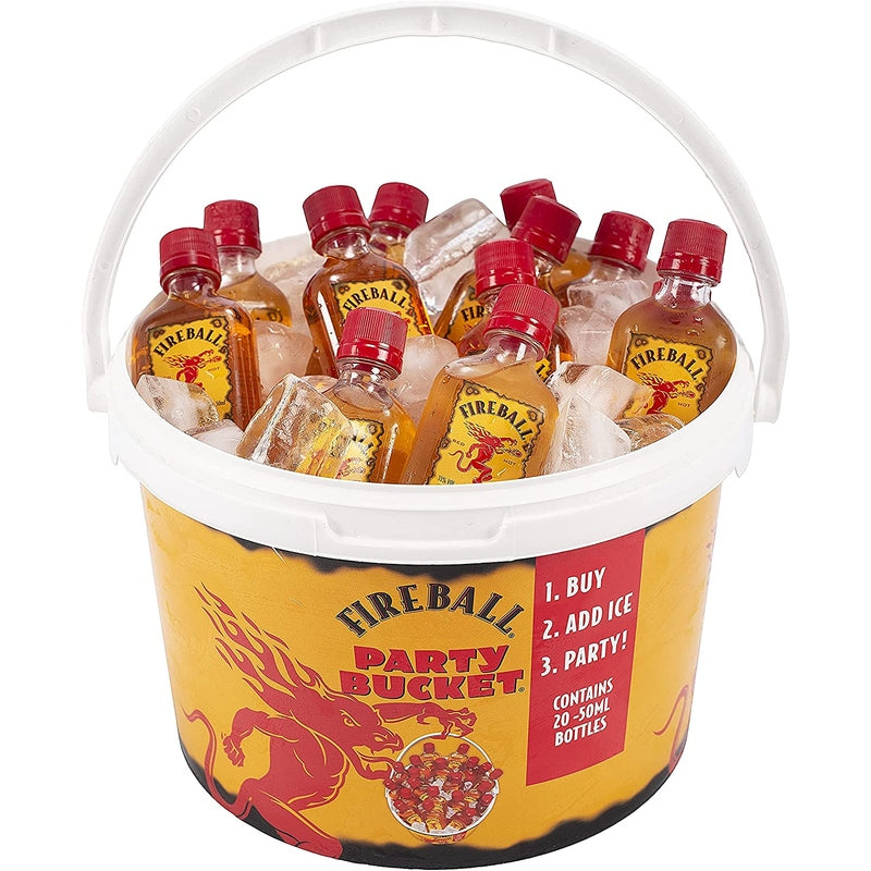 Fireball Party Bucket 20x50ml - ForWhiskeyLovers.com
