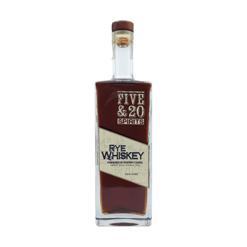 Five & 20 Sherry Finished Rye Whiskey 750mL - ForWhiskeyLovers.com