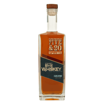 Five & 20 Spirits Straight Rye Whiskey - ForWhiskeyLovers.com