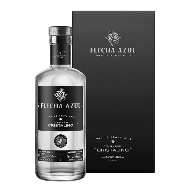 Flecha Azul Cristalino Anejo Tequila - ForWhiskeyLovers.com