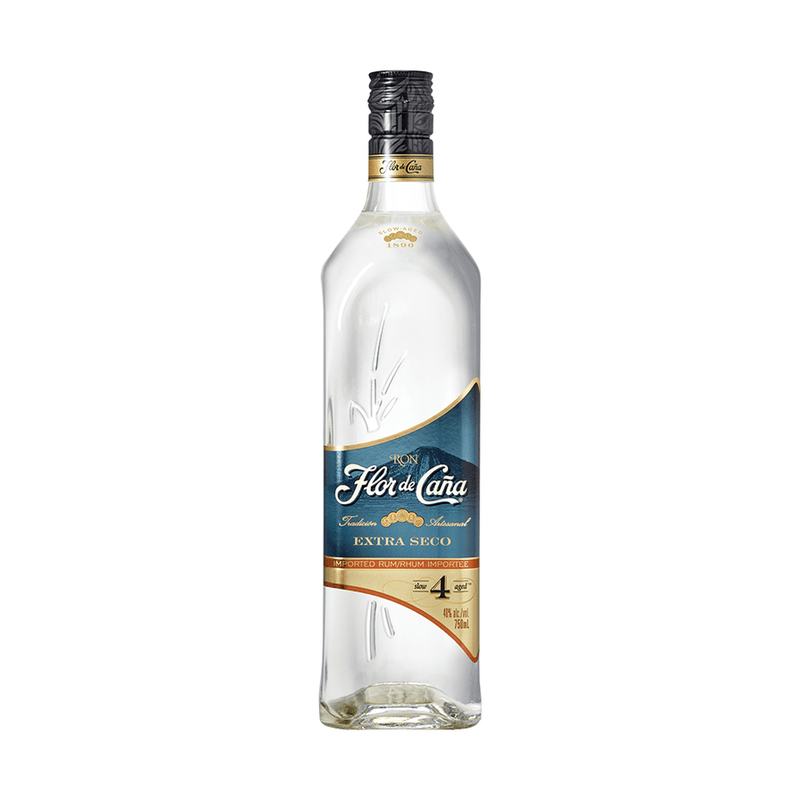 Flor De Cana 4 Year Old Extra Seco Rum - ForWhiskeyLovers.com