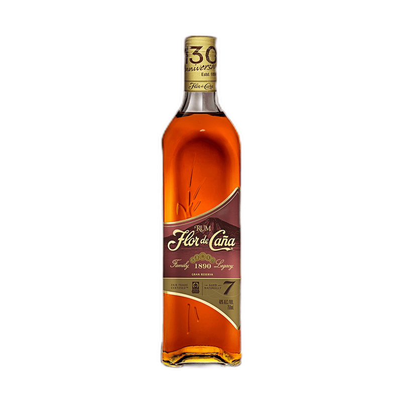 Flor De Cana 7 Year Old Grand Reserva Rum - ForWhiskeyLovers.com