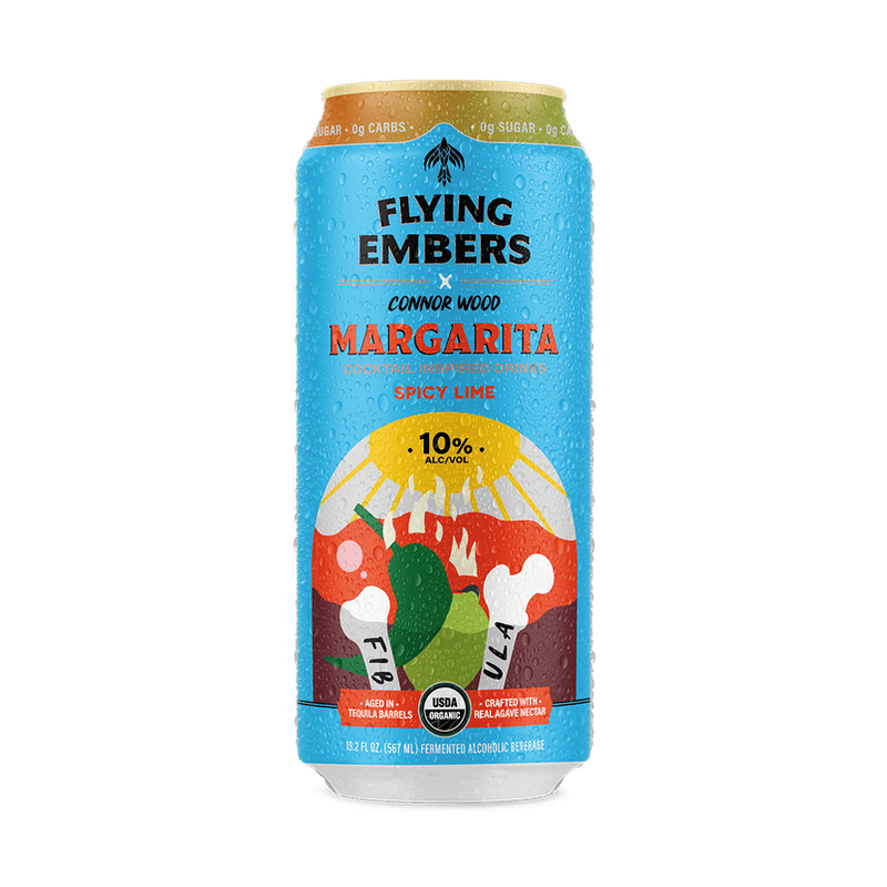 Flying Embers Spicy Margarita 19.2 oz - ForWhiskeyLovers.com