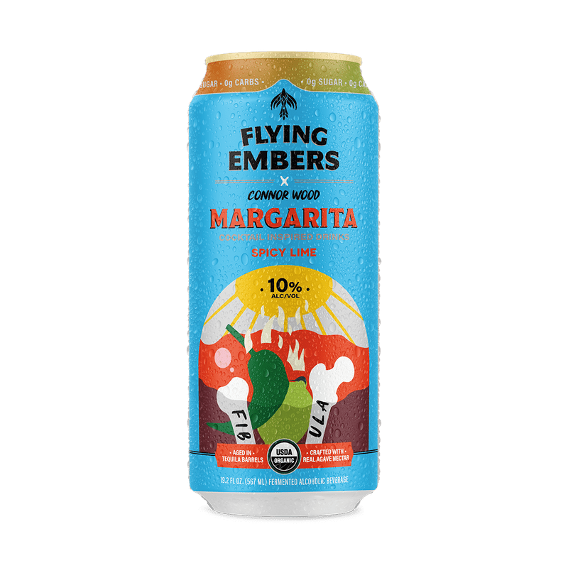 Flying Embers Spicy Margarita 19.2 oz - ForWhiskeyLovers.com
