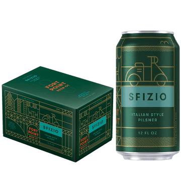 Fort Point Brewing Co. 'Sfizio Italian Pilsner" 6-Pack - ForWhiskeyLovers.com