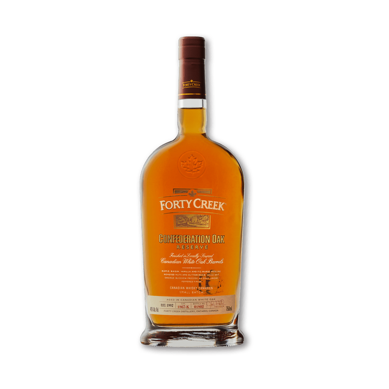 Forty Creek Confederation Oak Reserve Canadian Whisky 750ML - ForWhiskeyLovers.com