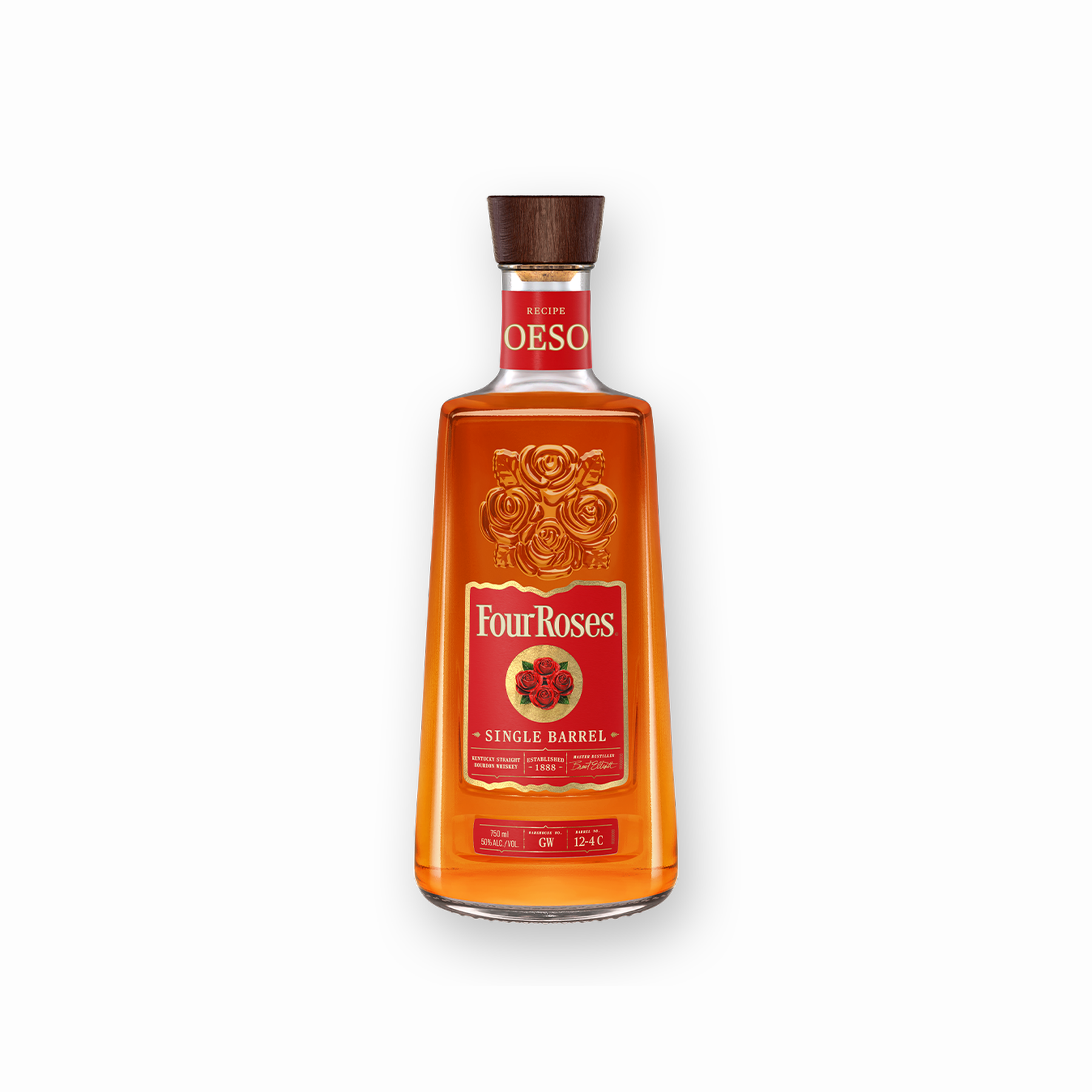Four Roses Single Barrel OESO 2025 Release Bourbon 750ml - ForWhiskeyLovers.com