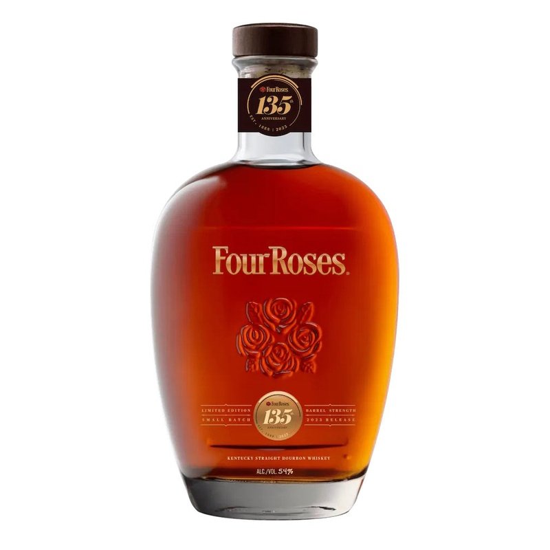 Four Roses Small Batch Barrel Strength 135th Anniversary Kentucky Straight Bourbon Whiskey 2023 Limited Edition - ForWhiskeyLovers.com