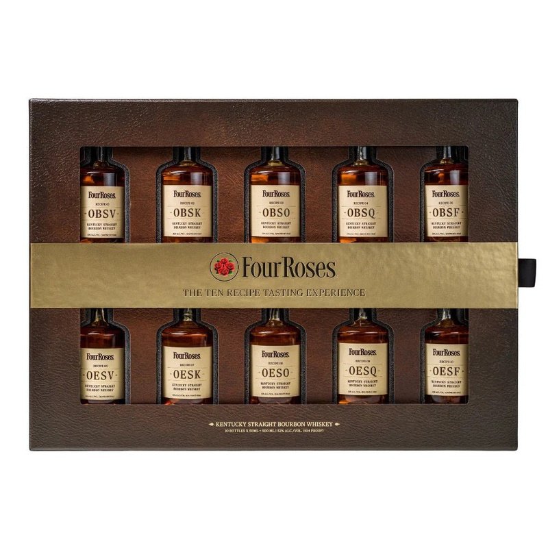 Four Roses 'The Ten Recipe Tasting Experience' Kentucky Straight Bourbon Whiskey - ForWhiskeyLovers.com