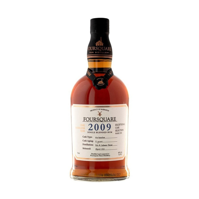 Foursquare 12 Year Old Mark XVII 2009 Single Blended Rum - ForWhiskeyLovers.com