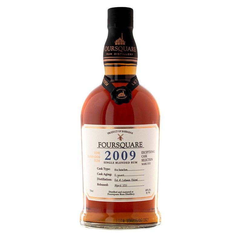Foursquare 12 Year Old Mark XVII 2009 Single Blended Rum - ForWhiskeyLovers.com