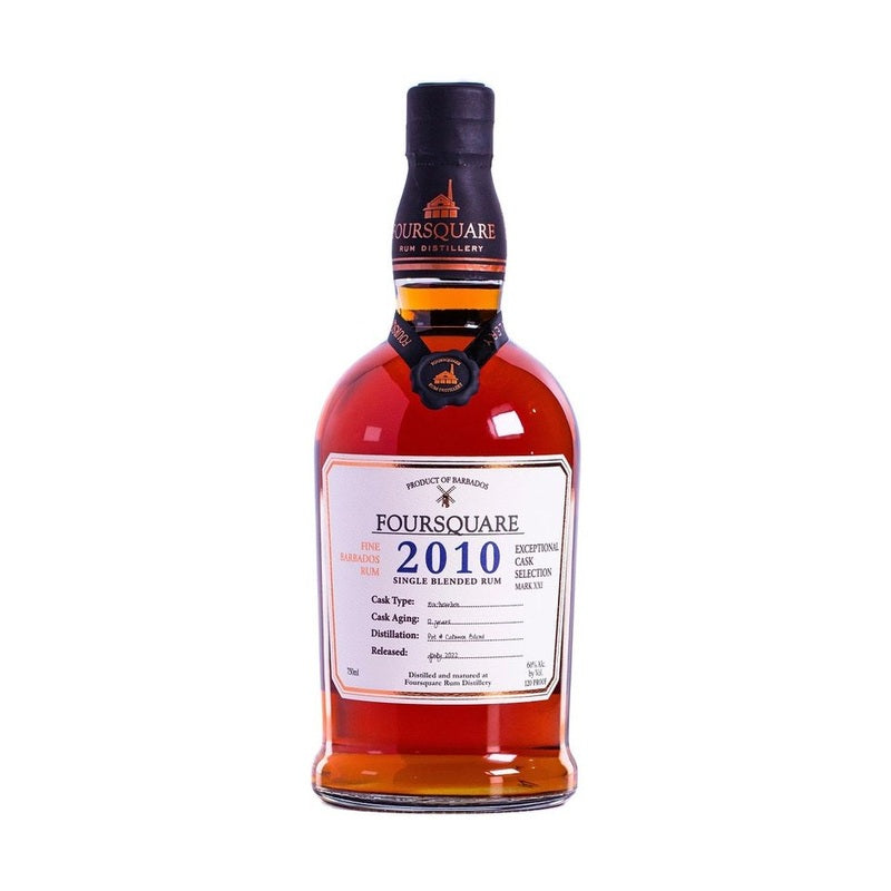 Foursquare 12 Year Old Mark XXI 2010 Single Blended Rum - ForWhiskeyLovers.com