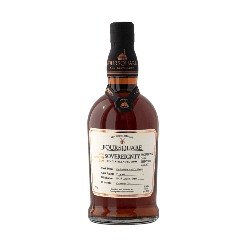 Foursquare 14 Year Old Mark XIX 'Sovereignty' Single Blended Rum - ForWhiskeyLovers.com