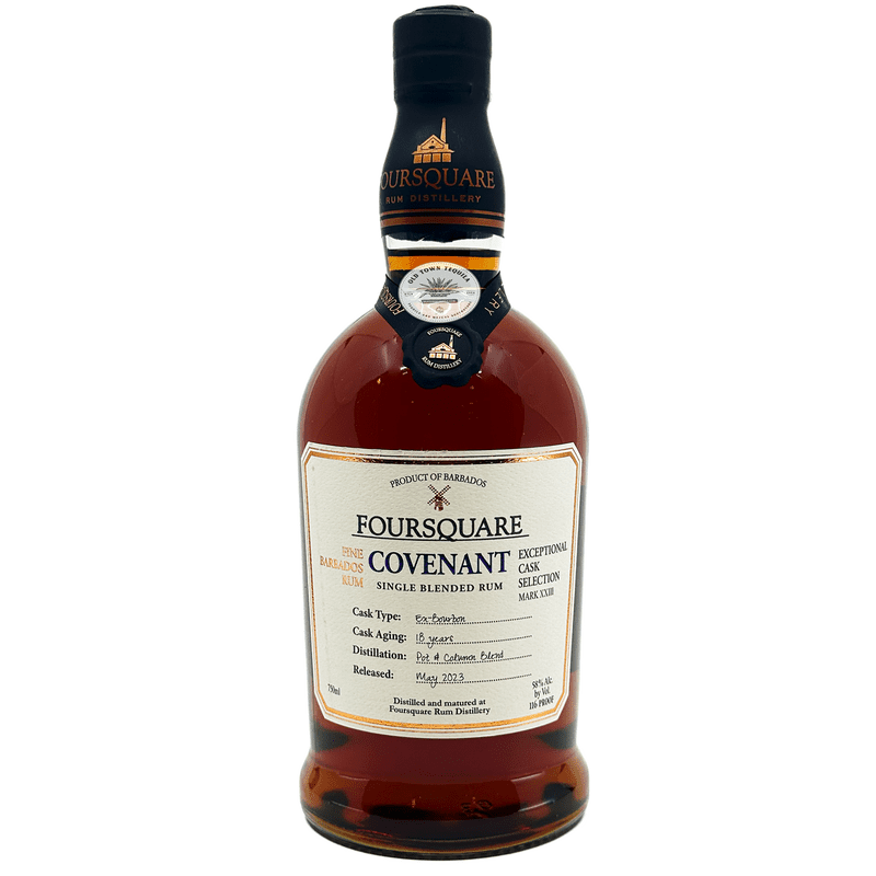 Foursquare 18 Year Old Mark XXIII 'Covenant' Single Blended Rum - ForWhiskeyLovers.com