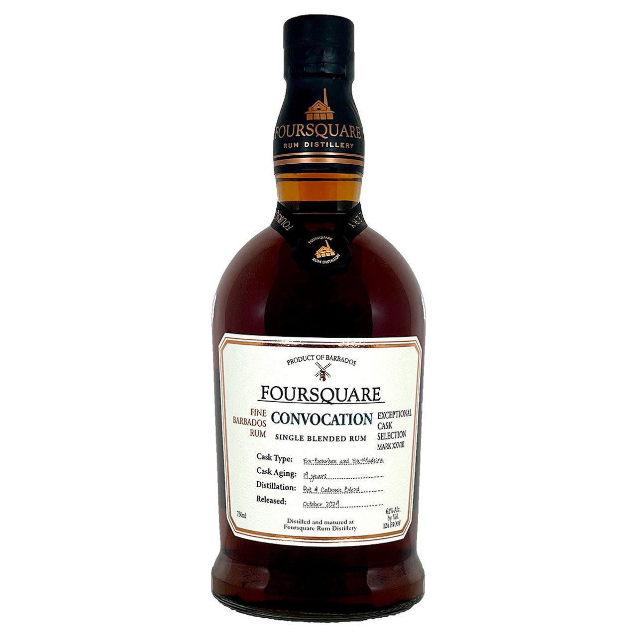 Foursquare Exceptional Cask Selection Mark XXVIII Convocation 14 Year Rum 750ml - ForWhiskeyLovers.com