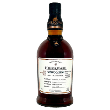 Foursquare Exceptional Cask Selection Mark XXVIII Convocation 14 Year Rum 750ml - ForWhiskeyLovers.com