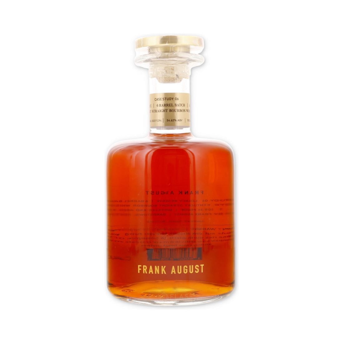 Frank August Case Study 06 Legacy Reserve 6 Barrel Batch Bourbon - ForWhiskeyLovers.com