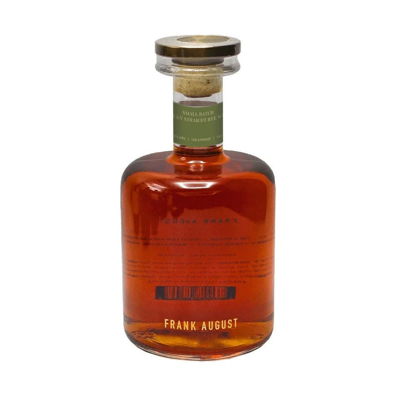 Frank August Small Batch Rye - ForWhiskeyLovers.com