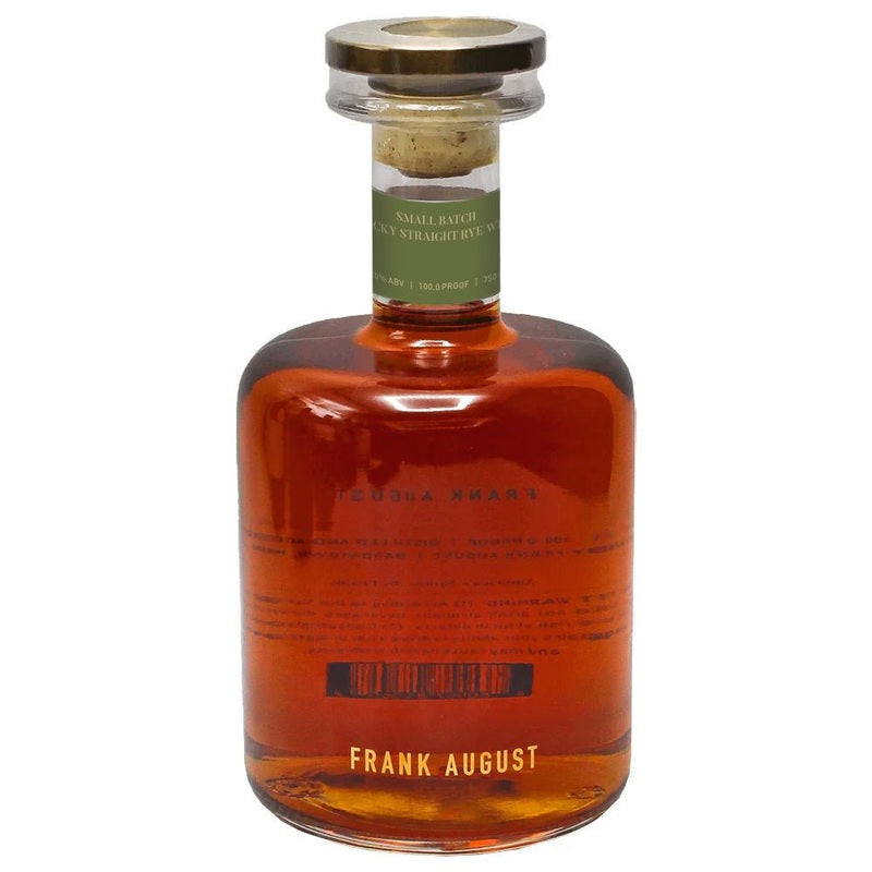 Frank August Small Batch Rye - ForWhiskeyLovers.com