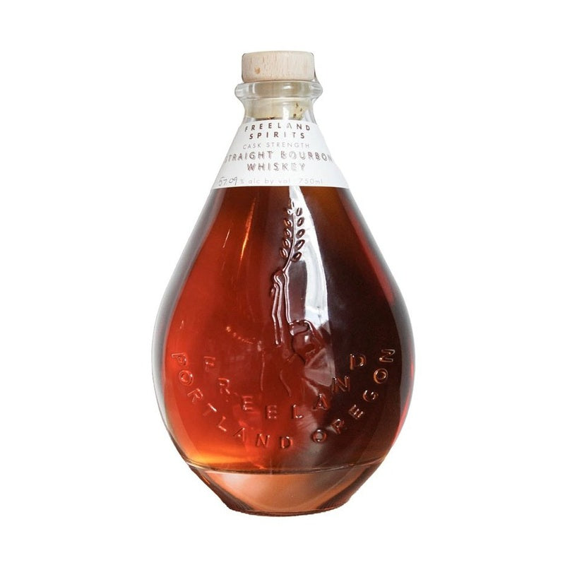 Freeland Spirits Cask Strength Bourbon Whiskey - ForWhiskeyLovers.com