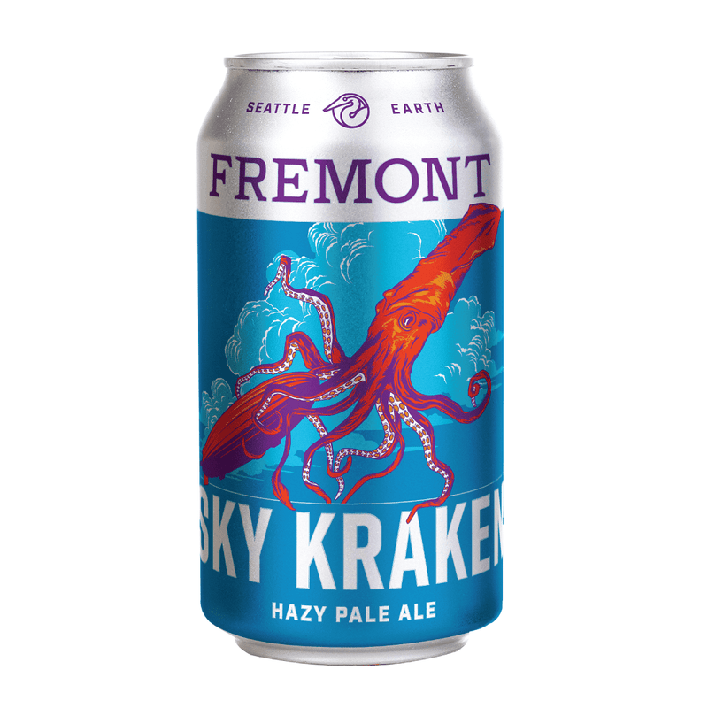 Fremont Brewing Co. 'Sky Kraken' Hazy Pale Ale Beer 6-Pack - ForWhiskeyLovers.com