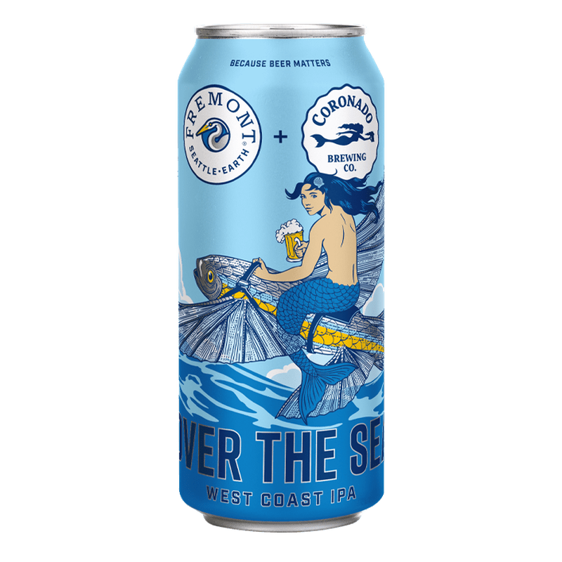 Fremont Brewing Over The Sea West Coast IPA - ForWhiskeyLovers.com