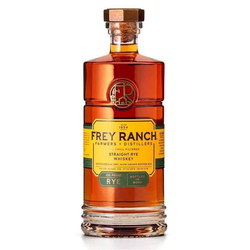 Frey Ranch Bottled-in-Bond 100 Proof Straight Rye Whiskey - ForWhiskeyLovers.com