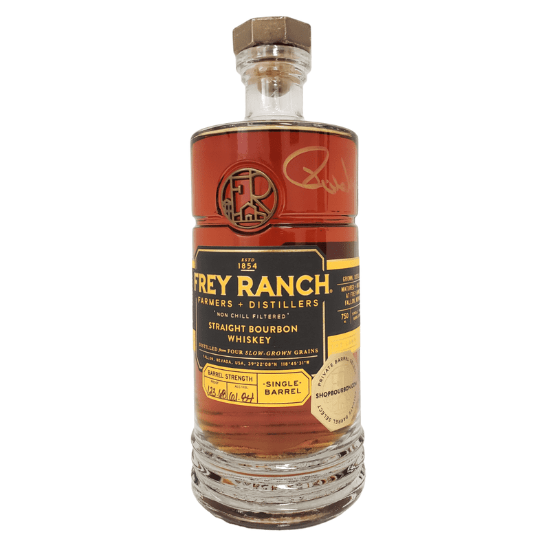 Frey Ranch Bourbon 'Private Selection' Signed By Head Distiller - ForWhiskeyLovers.com