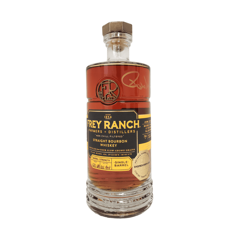 Frey Ranch Bourbon 'Private Selection' Signed By Head Distiller - ForWhiskeyLovers.com