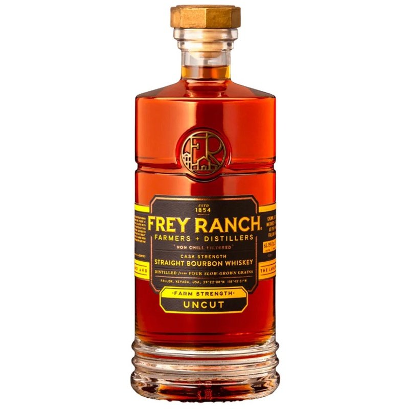 Frey Ranch Cask Strength Uncut Straight Bourbon Whiskey - ForWhiskeyLovers.com