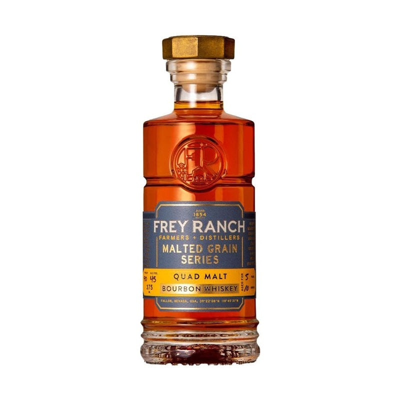 Frey Ranch Malted Grain Series 'Quad Malt' Bourbon Whiskey 375ml - ForWhiskeyLovers.com