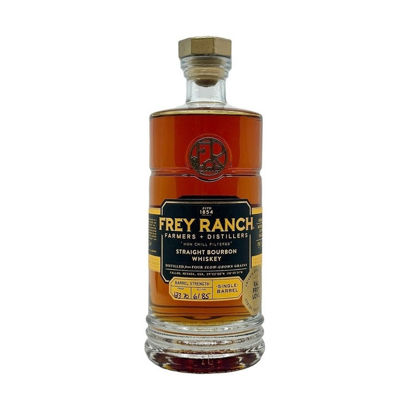 Frey Ranch Single Barrel 'Eat. Frey. Love' Straight Bourbon Whiskey - ForWhiskeyLovers.com