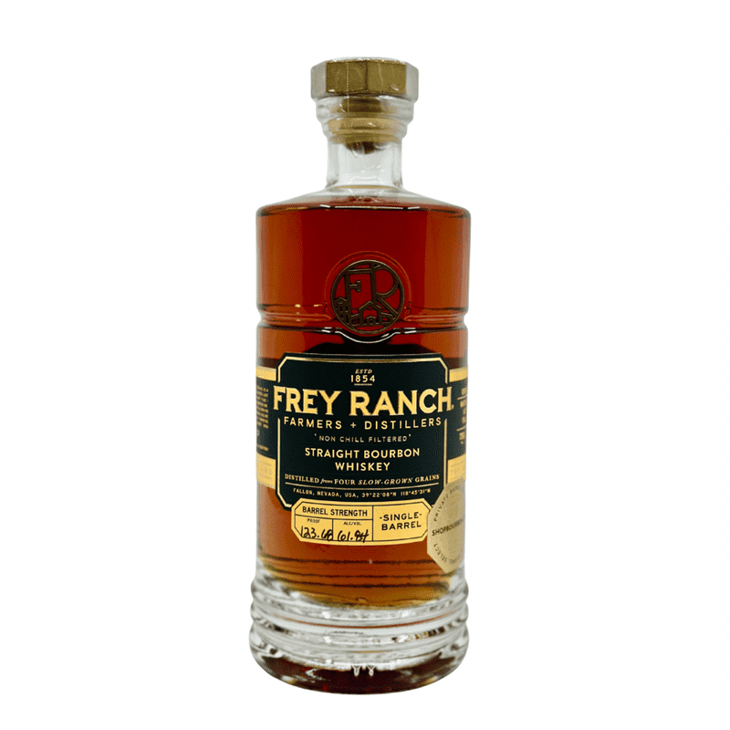 Frey Ranch Single Barrel 'Shop Bourbon' Selection Straight Bourbon Whiskey - ForWhiskeyLovers.com
