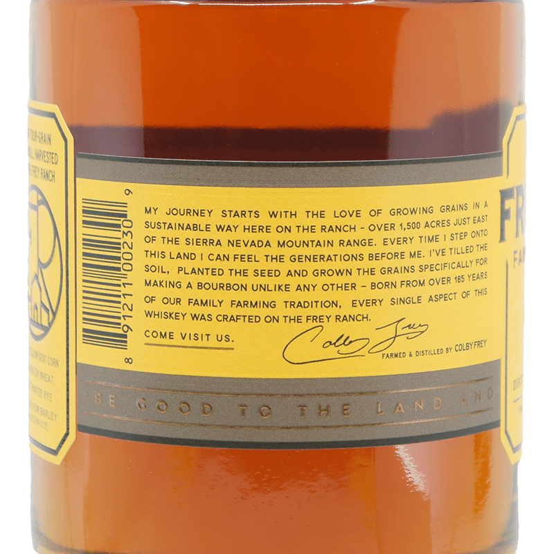 Frey Ranch Single Grain Series Oat Whiskey 375ml - ForWhiskeyLovers.com