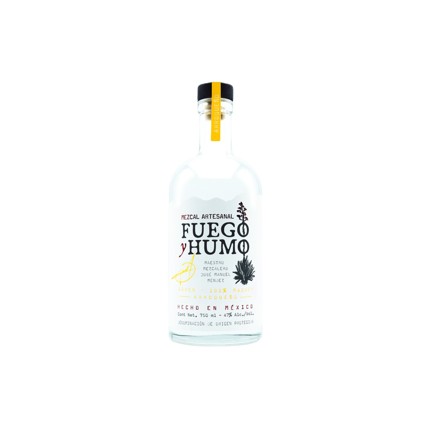 Fuego Y Humo Wild Arroqueño Mezcal 750ml - ForWhiskeyLovers.com