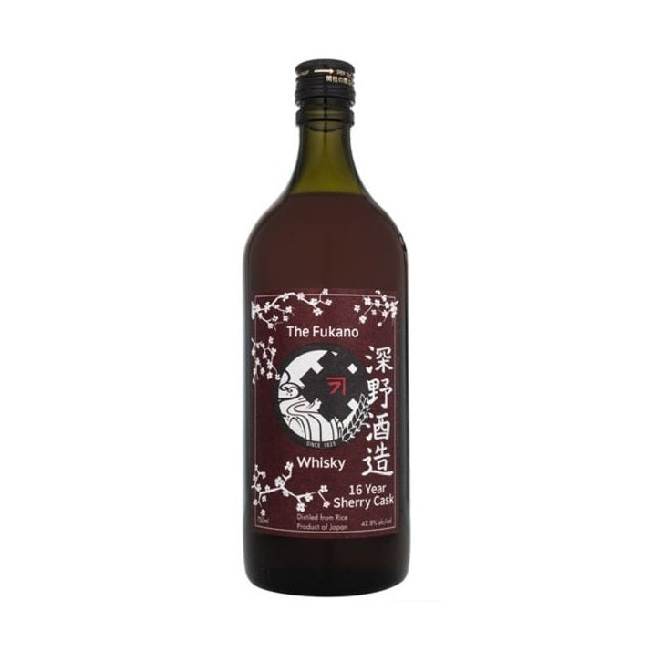 Fukano 16 Year Old Sherry Cask Matured Japanese Whisky - ForWhiskeyLovers.com