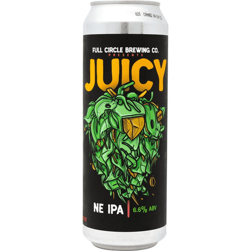 Full Circle Brewing Co. 'Juicy Hazy IPA' Single Can - ForWhiskeyLovers.com